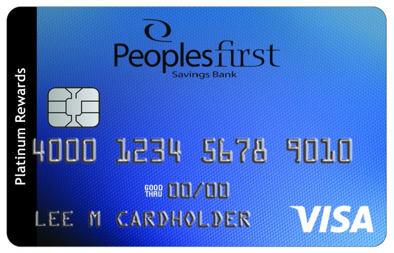 Peoples First Savings Bank VisaÂ® Card